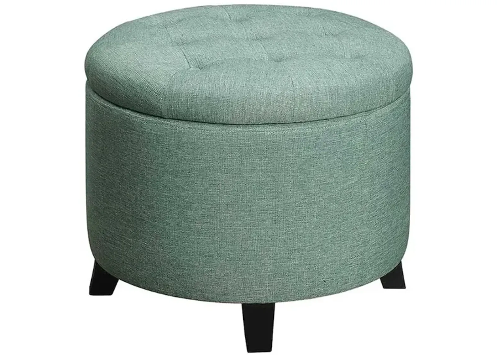 Convenience Concepts Designs4Comfort Round Storage Ottoman