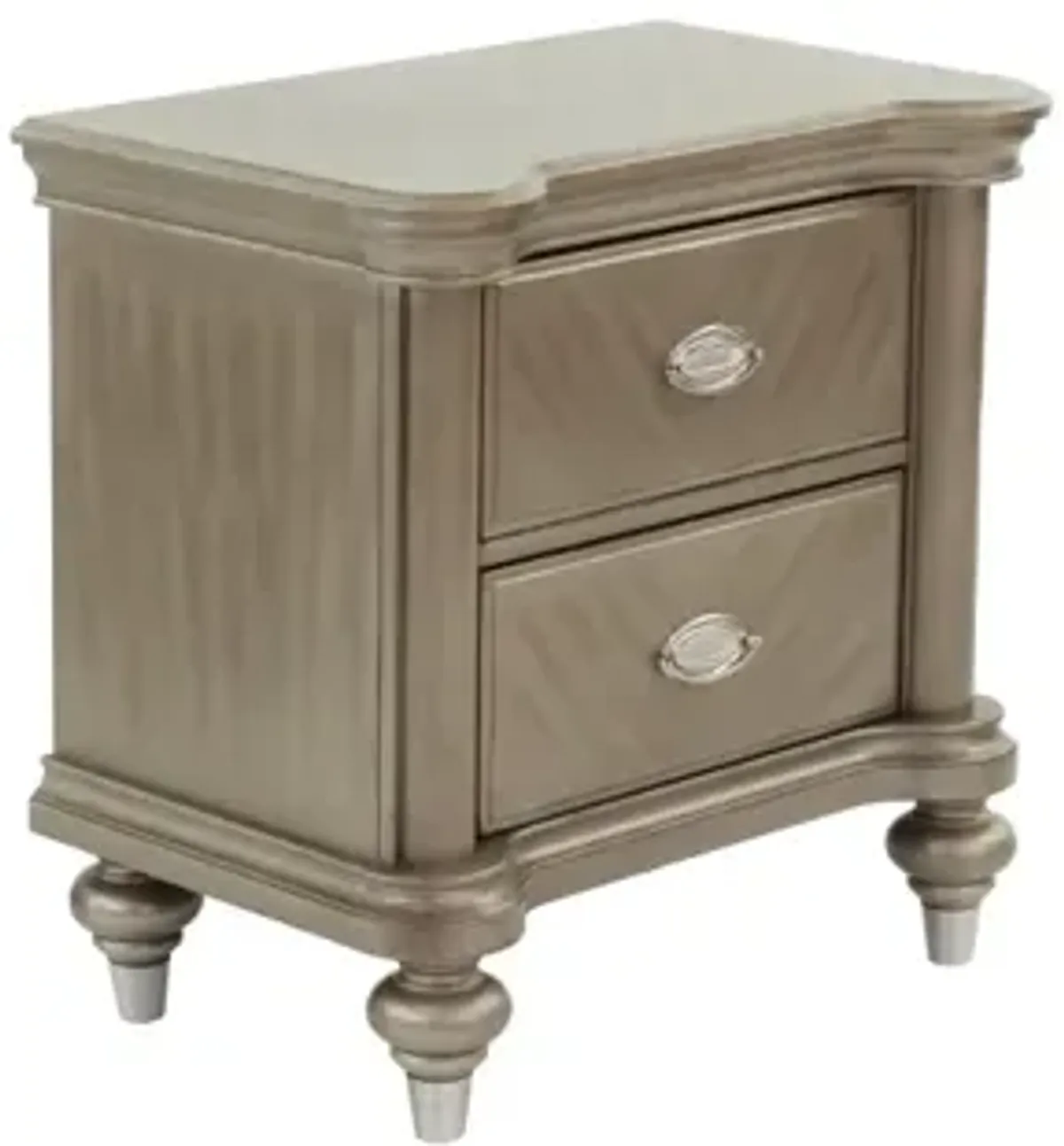 Nightstand In Champagne