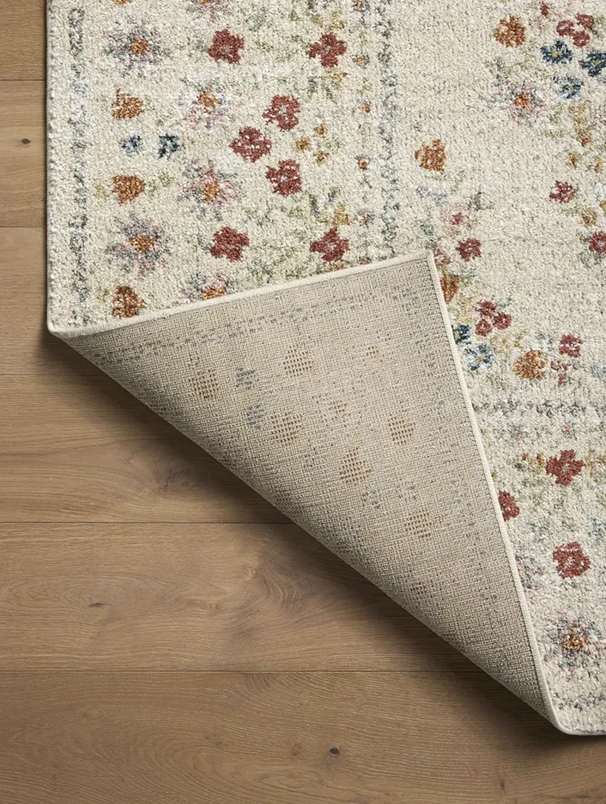 Laurel LAU-02 Linen 2''8" x 10' Rug by Rifle Paper Co.