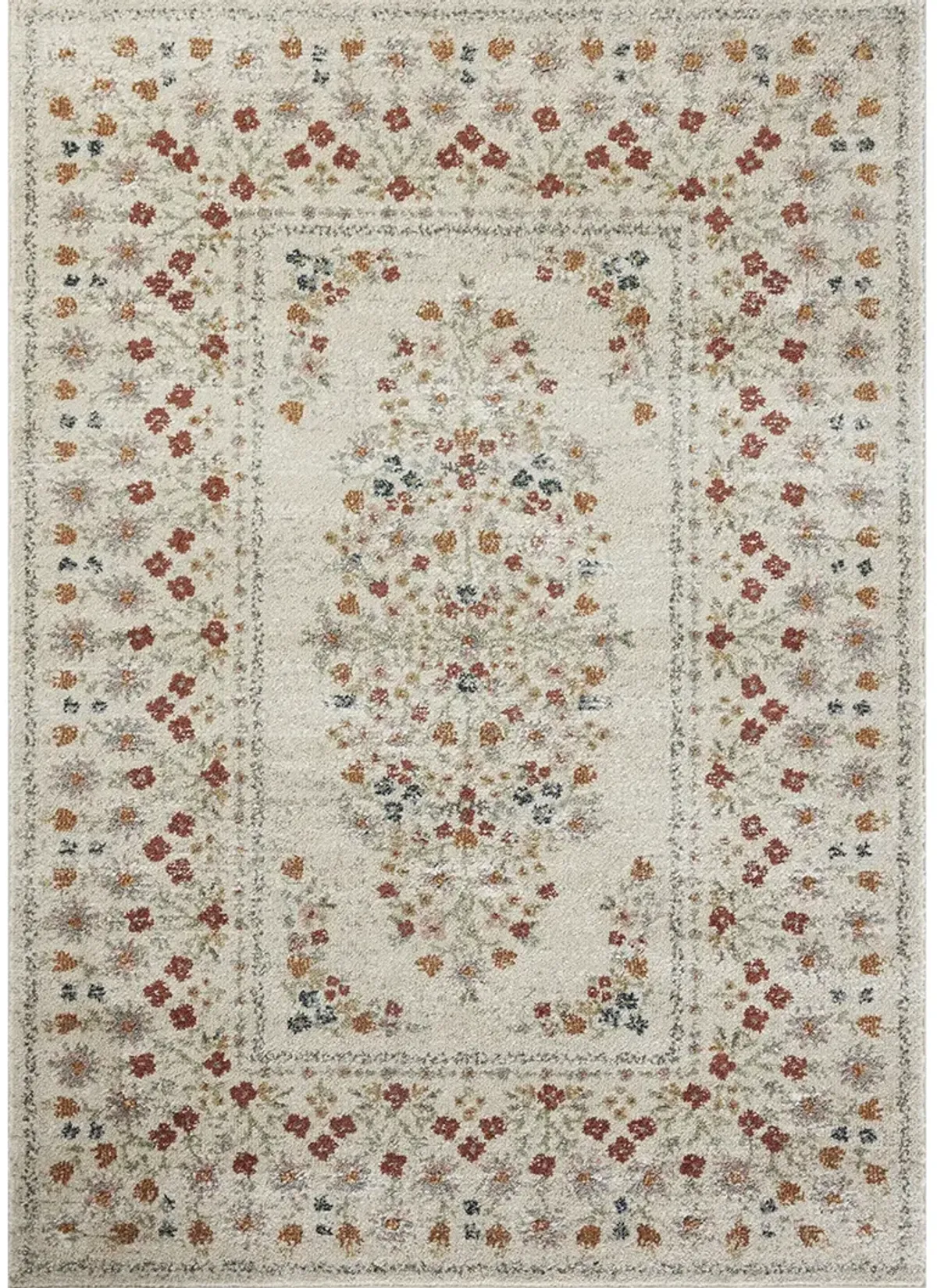 Laurel LAU-02 Linen 2''8" x 10' Rug by Rifle Paper Co.