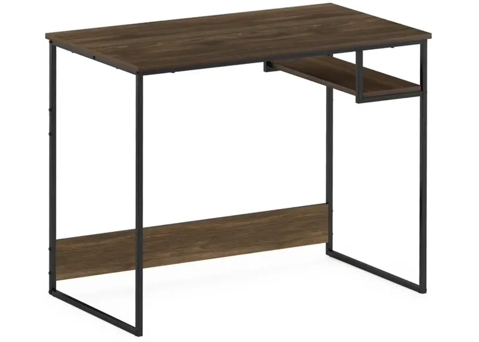 Furinno Moretti Modern Lifestyle Study Desk, 35, Columbia Walnut