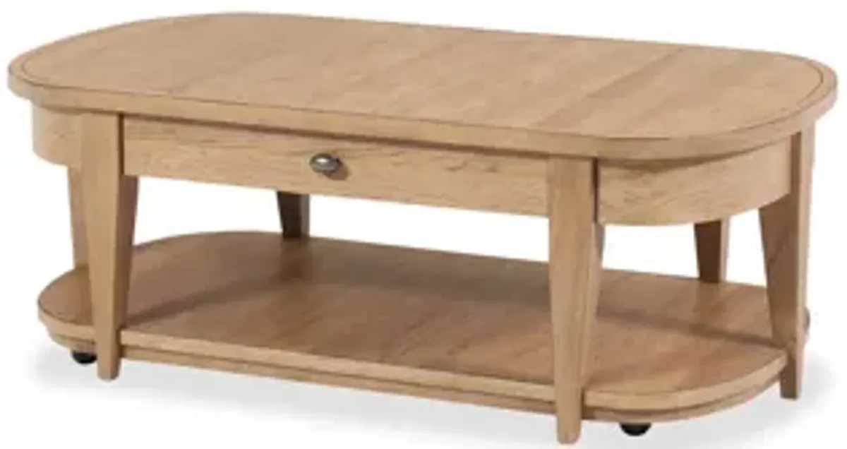 Todays Traditions Oval Cocktail Table