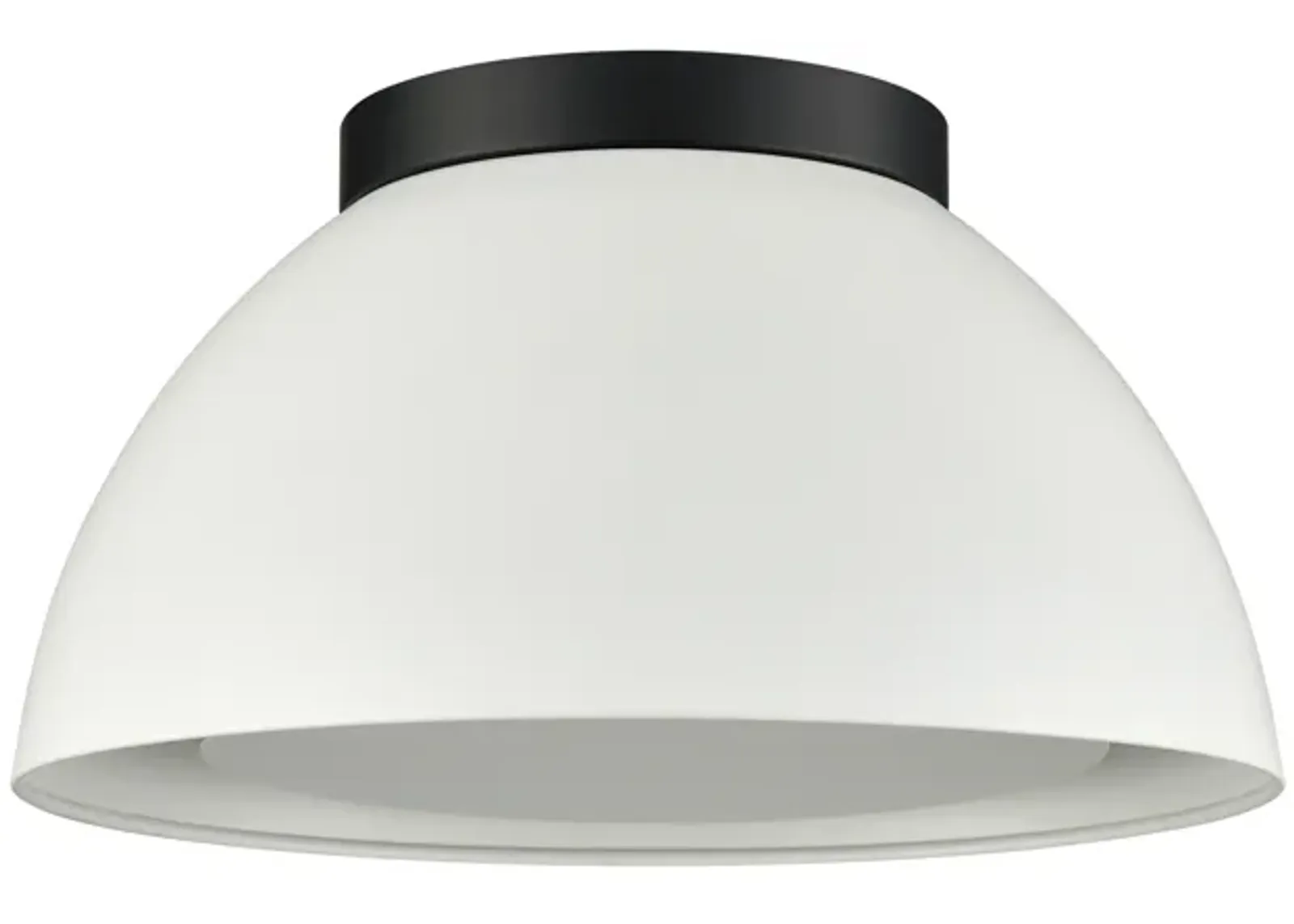 Pelham 10'' Wide 2-Light White Flush Mount