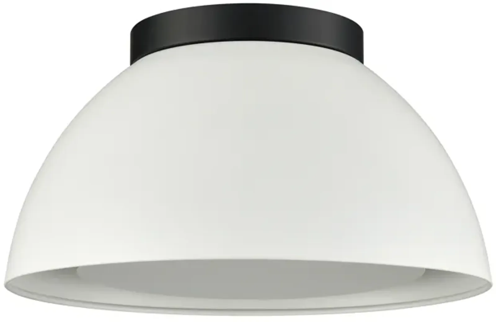 Pelham 10'' Wide 2-Light White Flush Mount