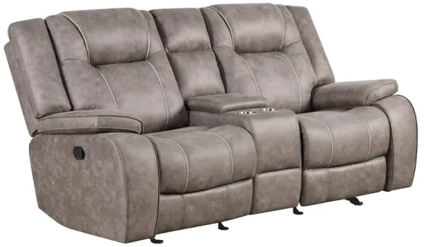 Parker Living Blake - Desert Taupe Reclining Console Loveseat