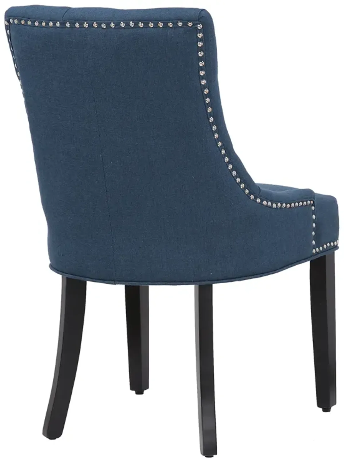 WestinTrends Upholstered Wingback Button Tufted Dining Chair