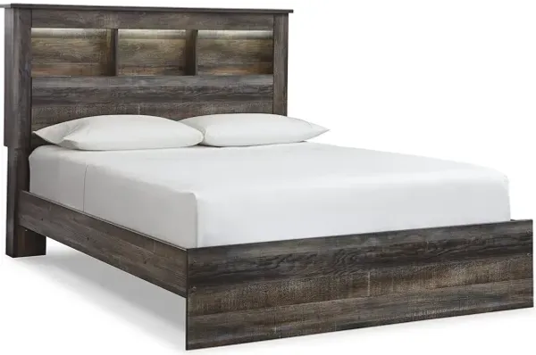 Drystan Queen Bookcase Bed