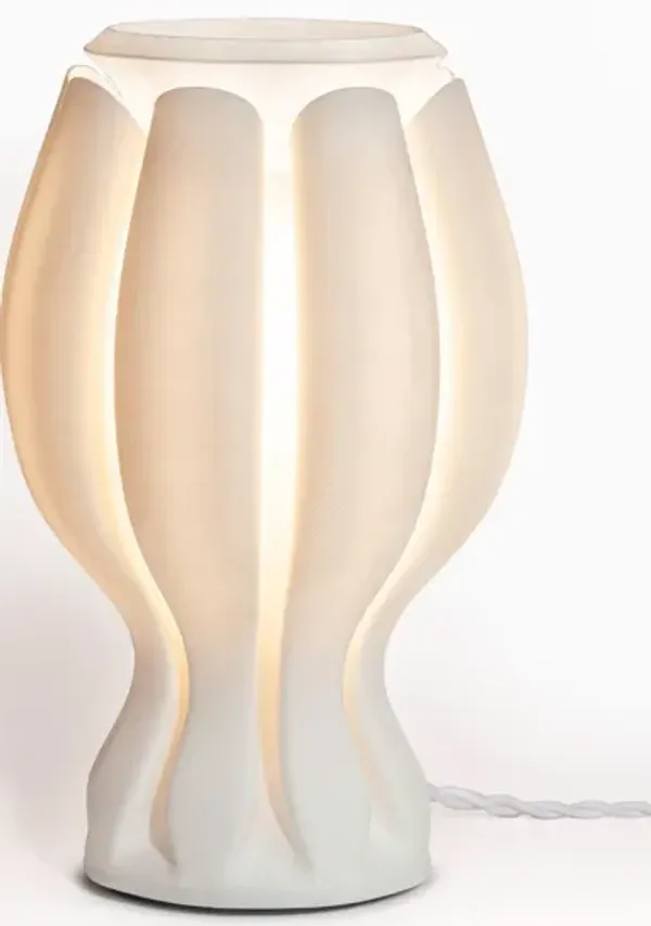 Flower Tropical Coastal Plant-Based PLA 3D Printed Dimmable LED Table Lamp