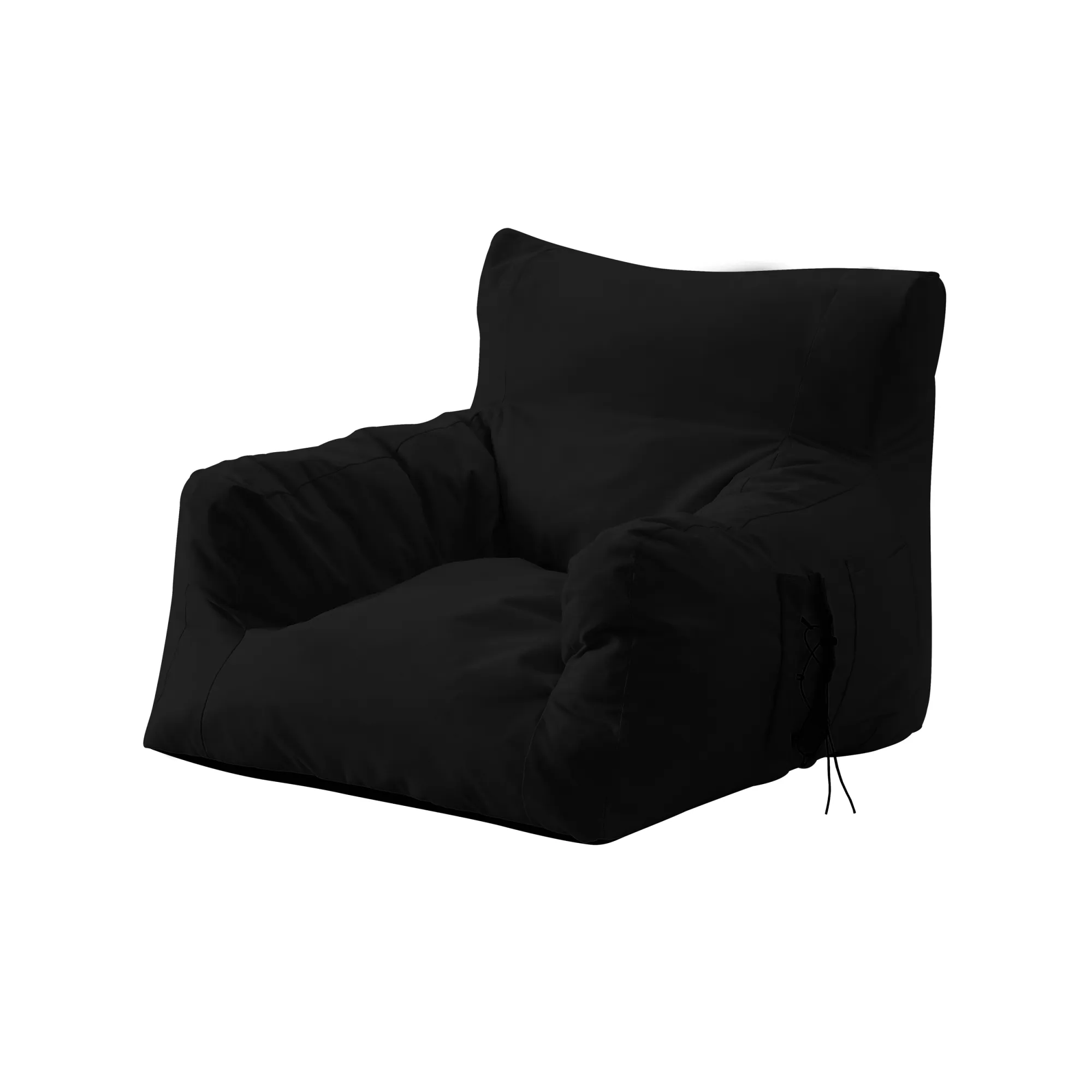 Loungie Comfy Nylon Bean Bag Chair