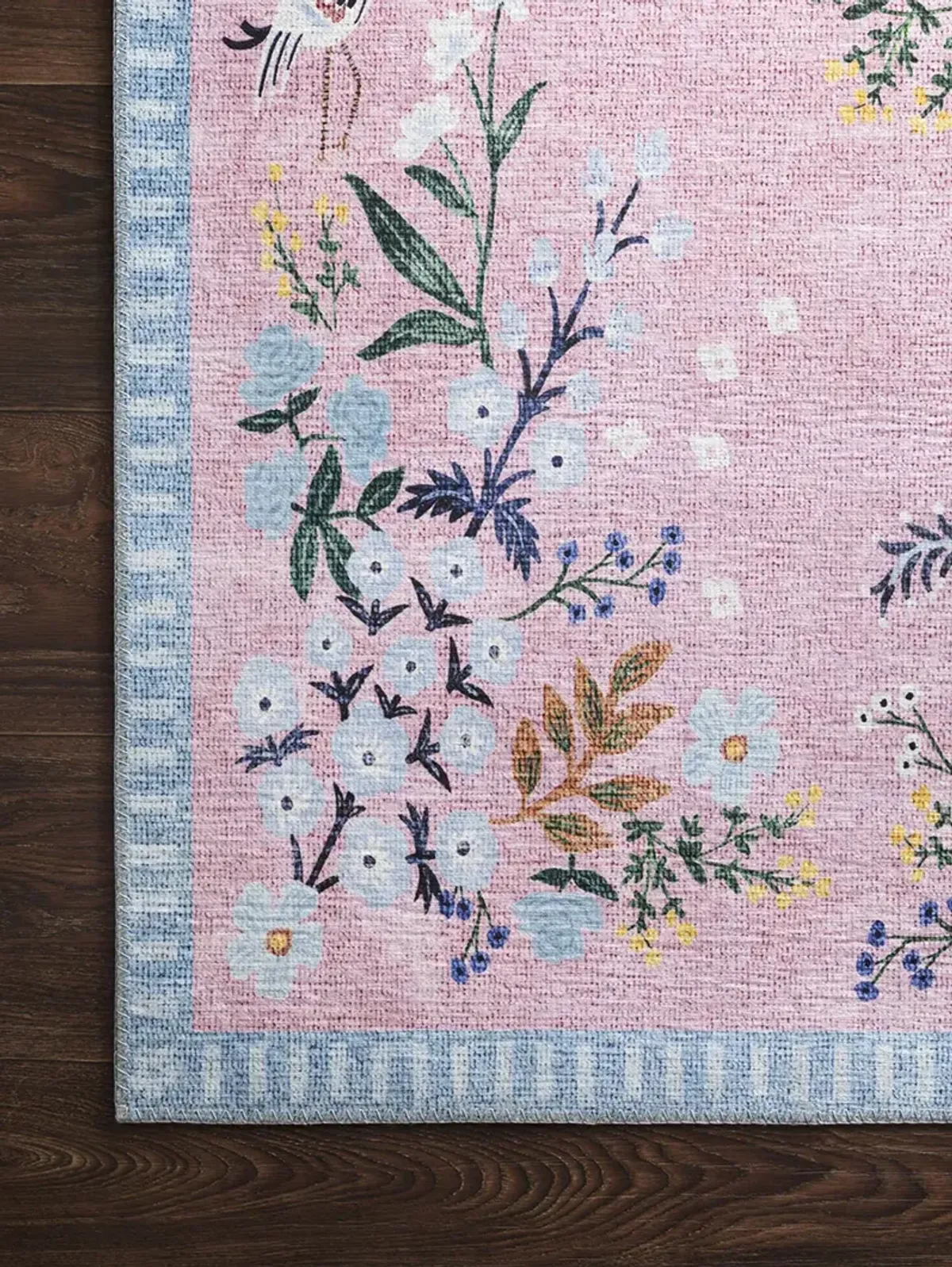 Palais PAL03 Rose/Sky 3'9" x 5'9" Rug