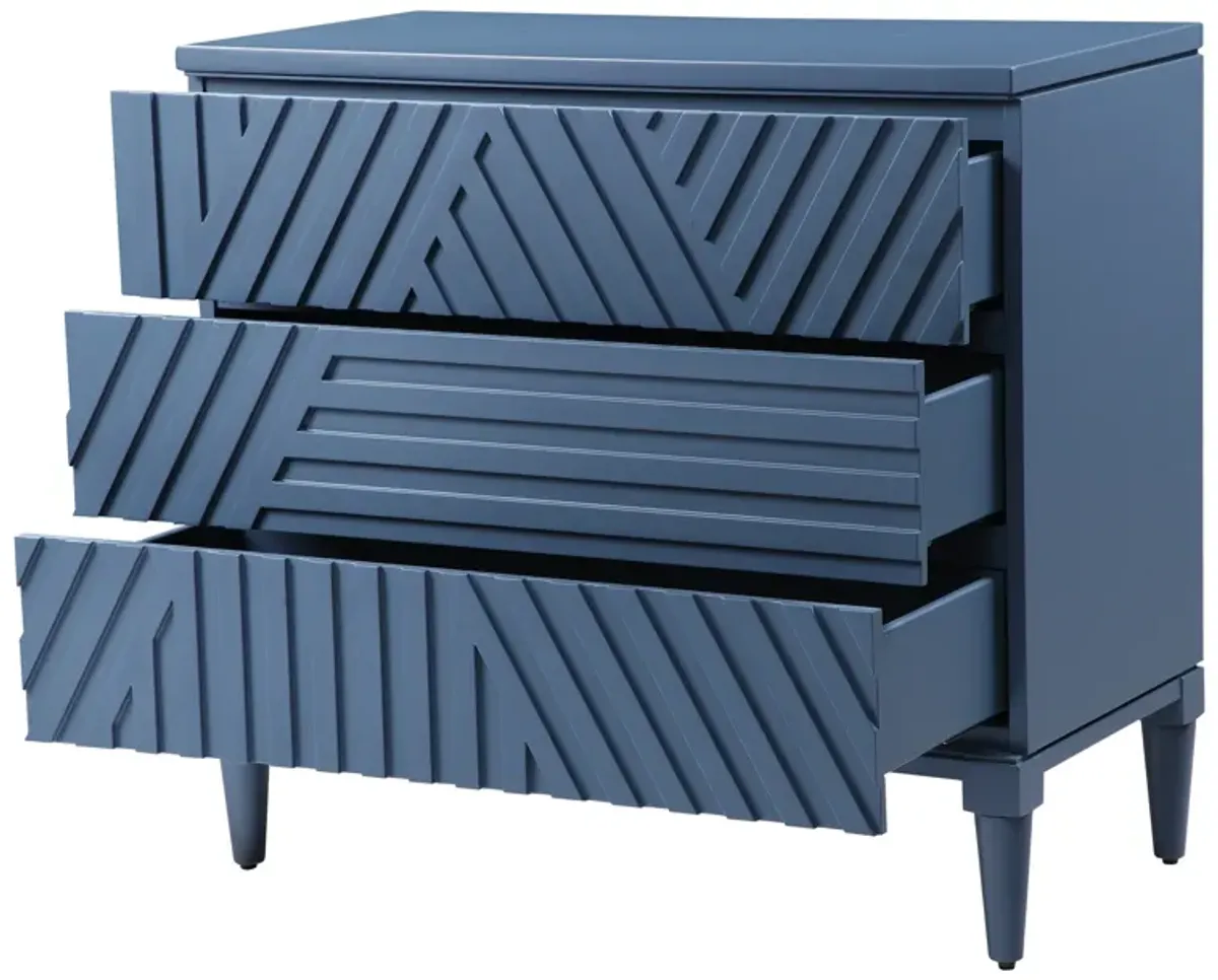 Colby Blue Drawer Chest