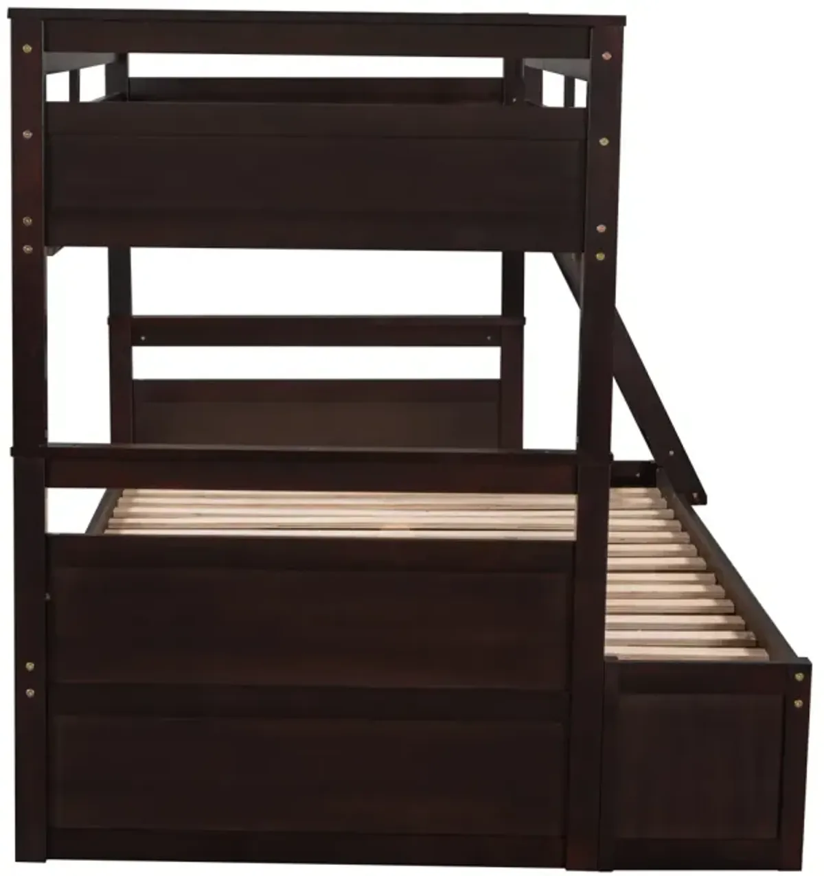 Twin Over Full Bunk Bed With Storage