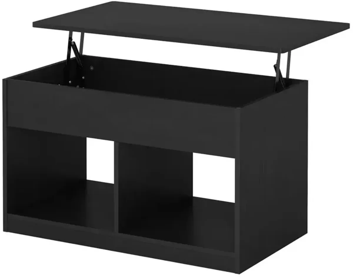 Furinno Jensen Lift Top Coffee Table, Americano