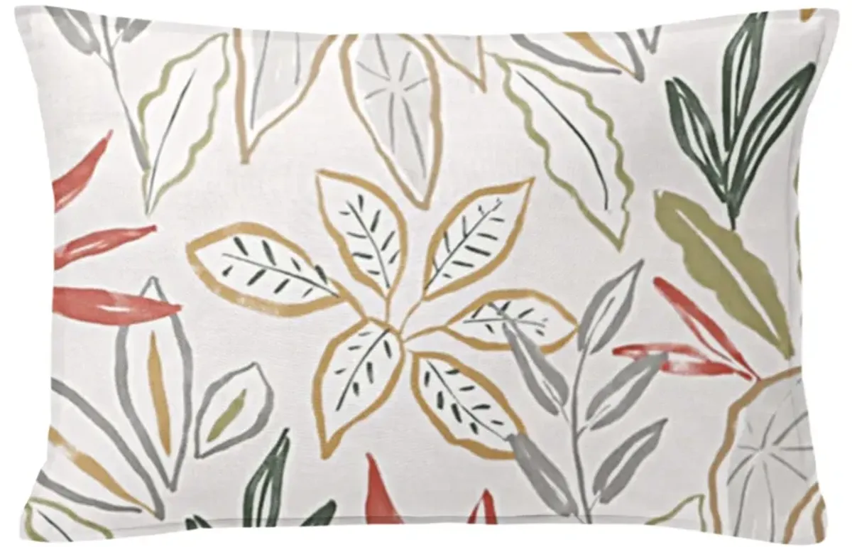 6ix Tailors Fine Linens Fall Foliage Beige Decorative Throw Pillows