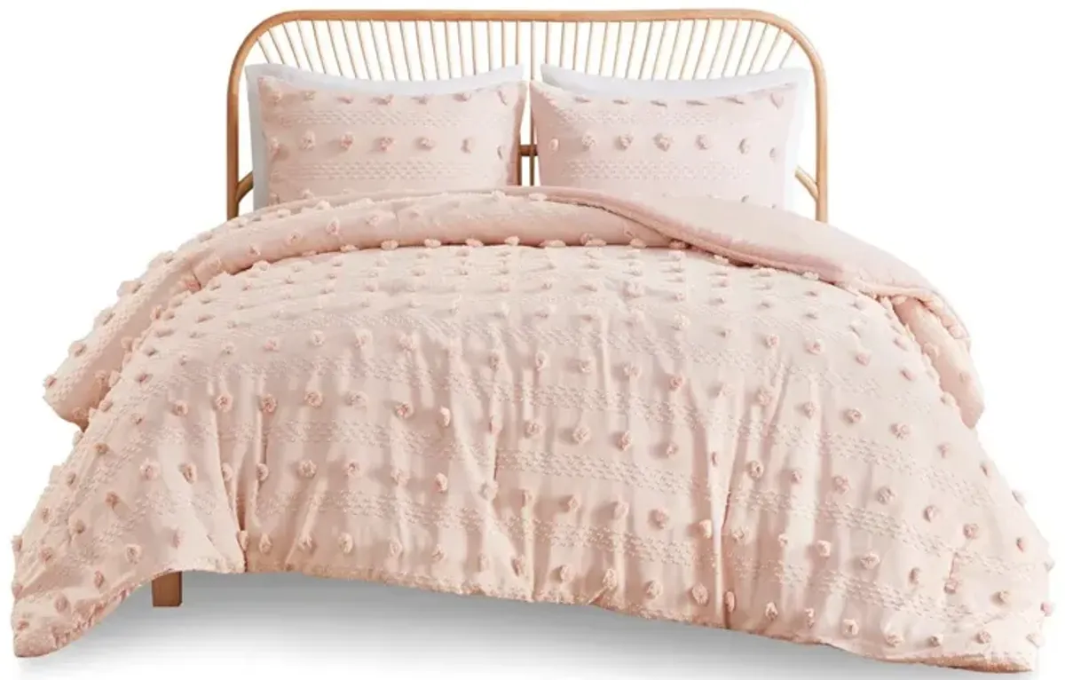 Gracie Mills Carmen Elegant Clip Jacquard Comforter Set