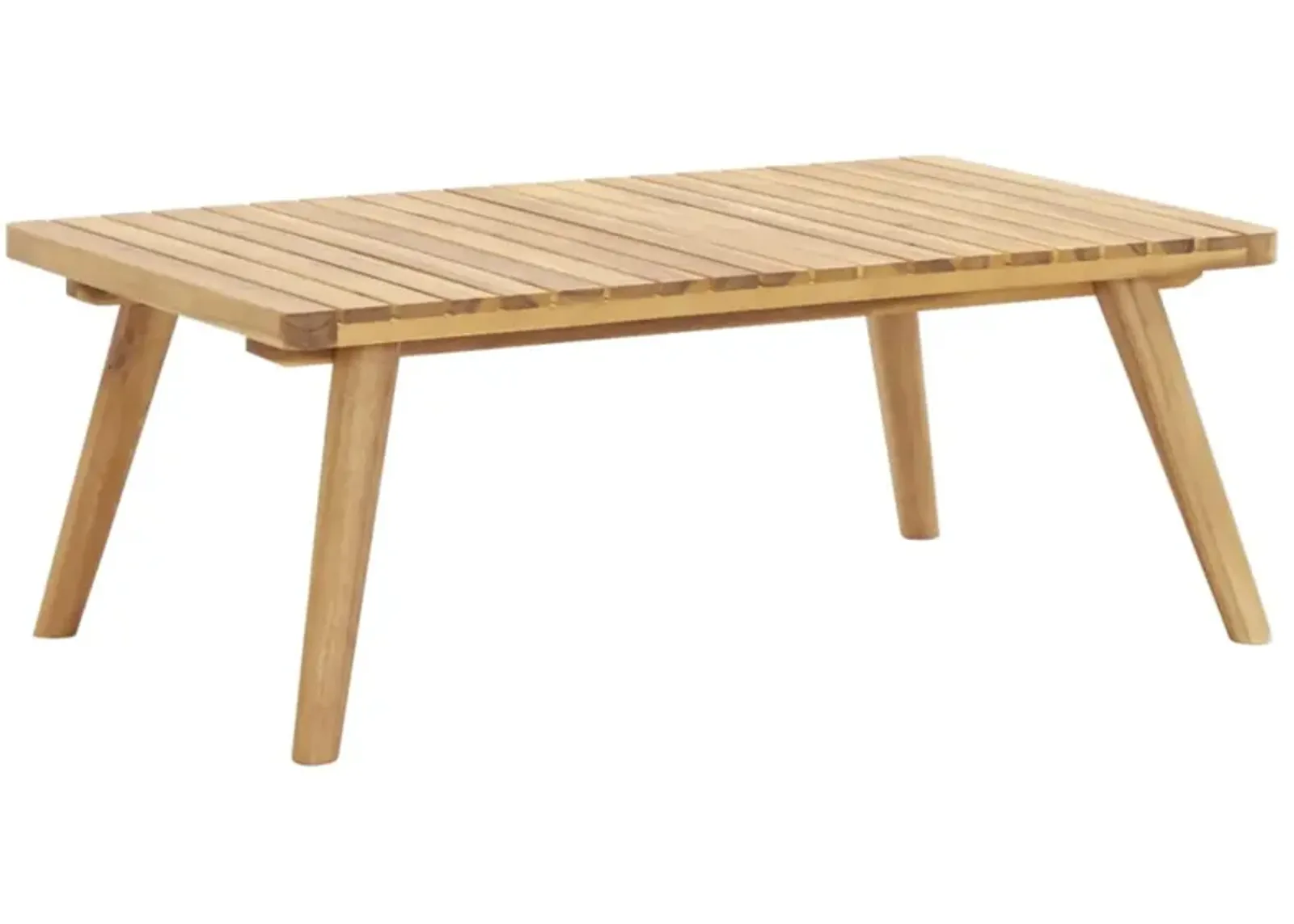 vidaXL Garden Coffee Table 35.4"x21.7"x13.8" Solid Acacia Wood