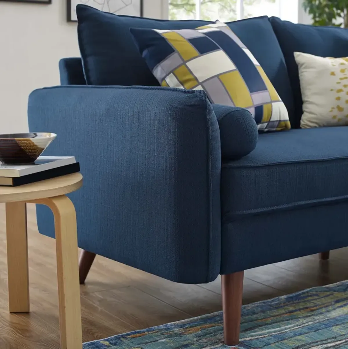 Revive Upholstered Fabric Loveseat