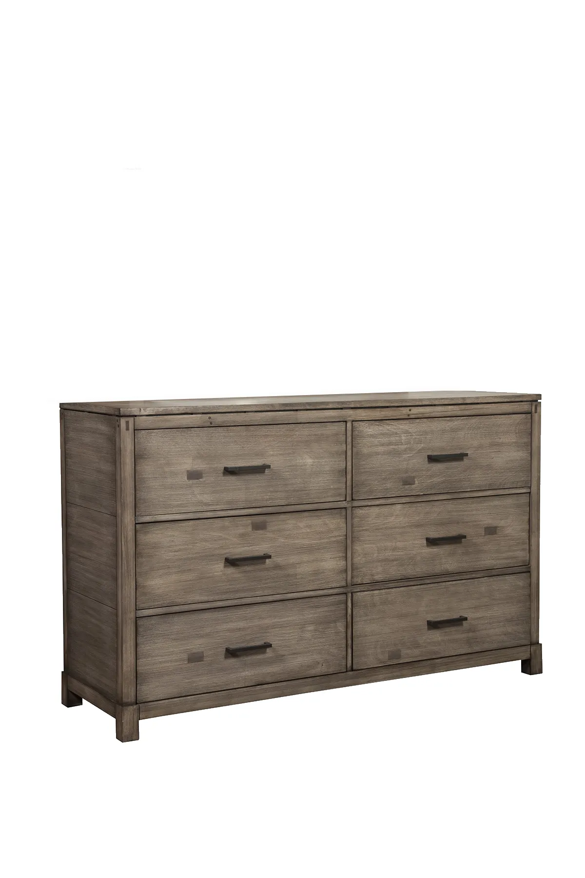 Sydney 6 Drawer Dresser, Weathered Grey