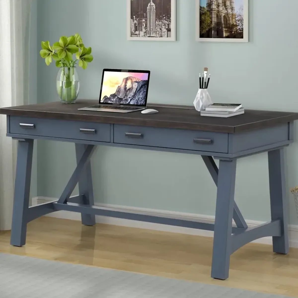 Parker House Furniture Parker House Americana Modern - Denim 60 In. Writing Desk