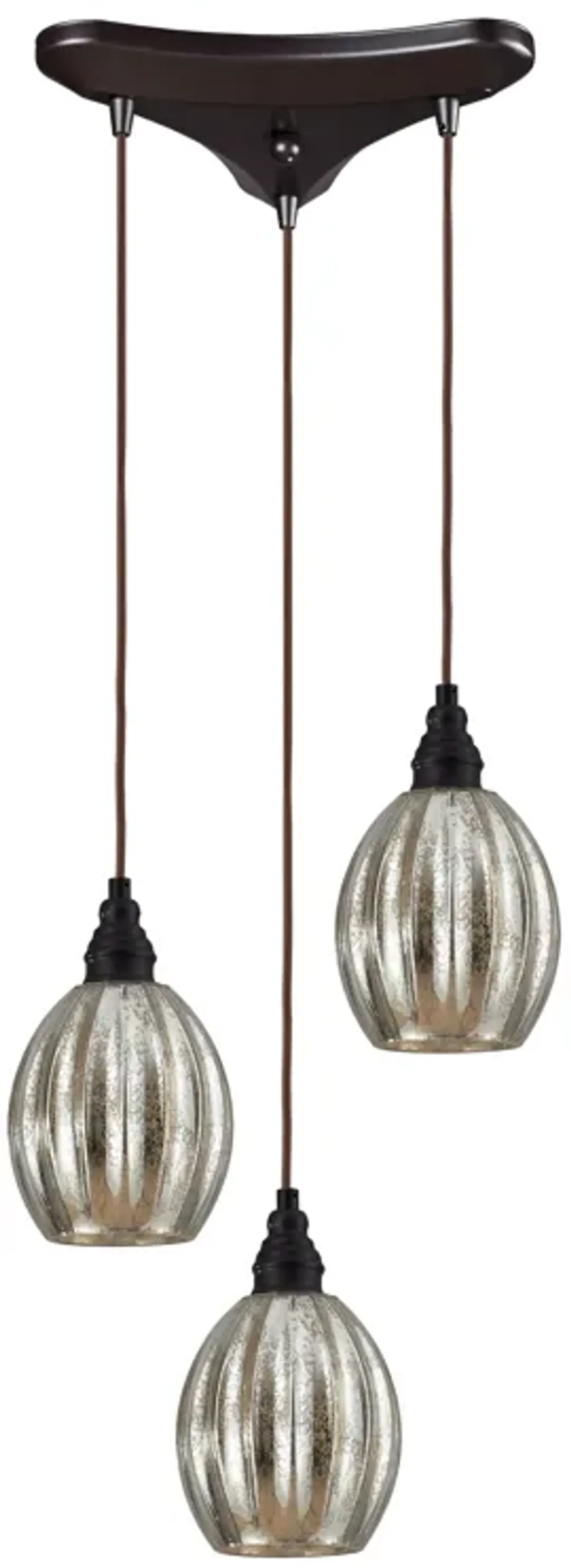 Danica 10" Wide 3-Light Mini Pendant