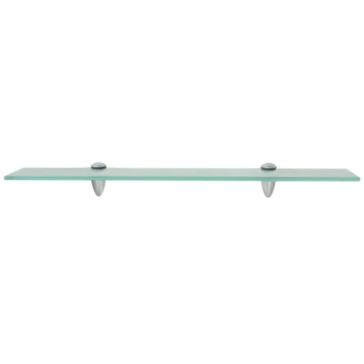 vidaXL Floating Shelf Glass 23.6"x3.9" 0.3"