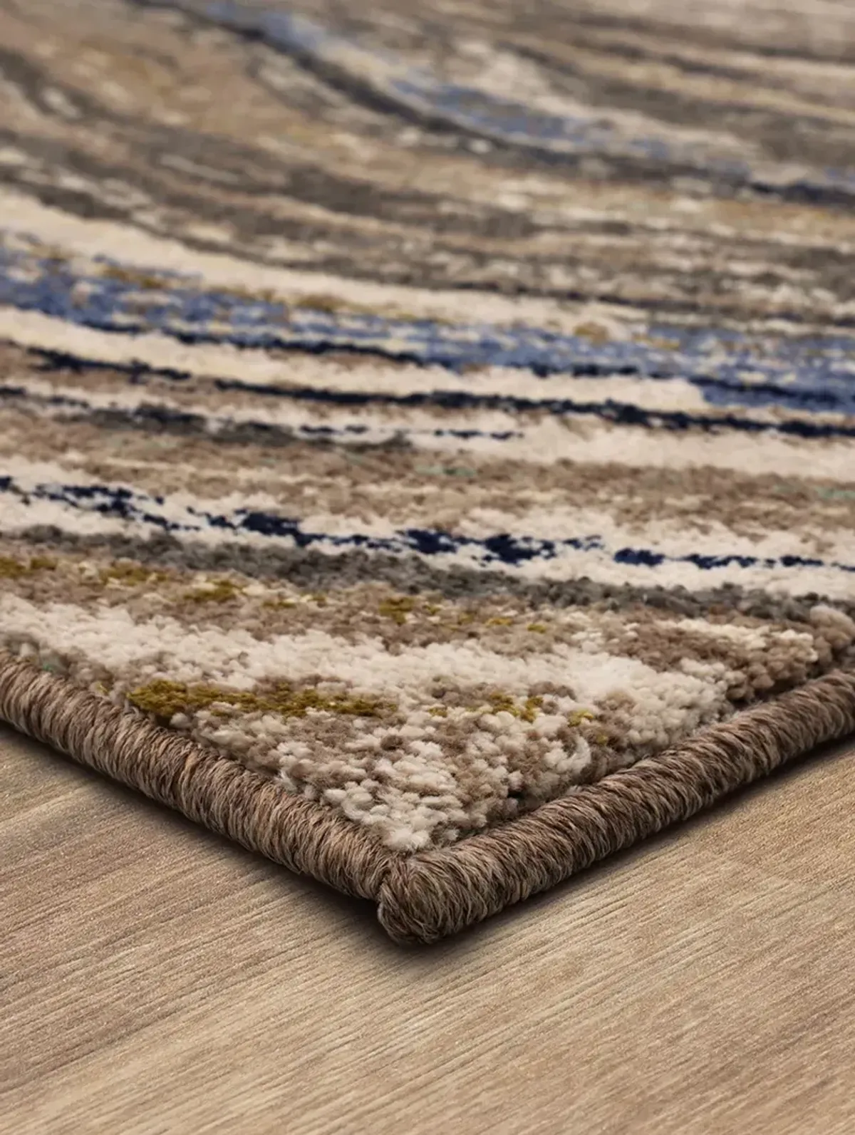 Enigma Continuum Smokey gray 2' 4" X 7' 10" Rug