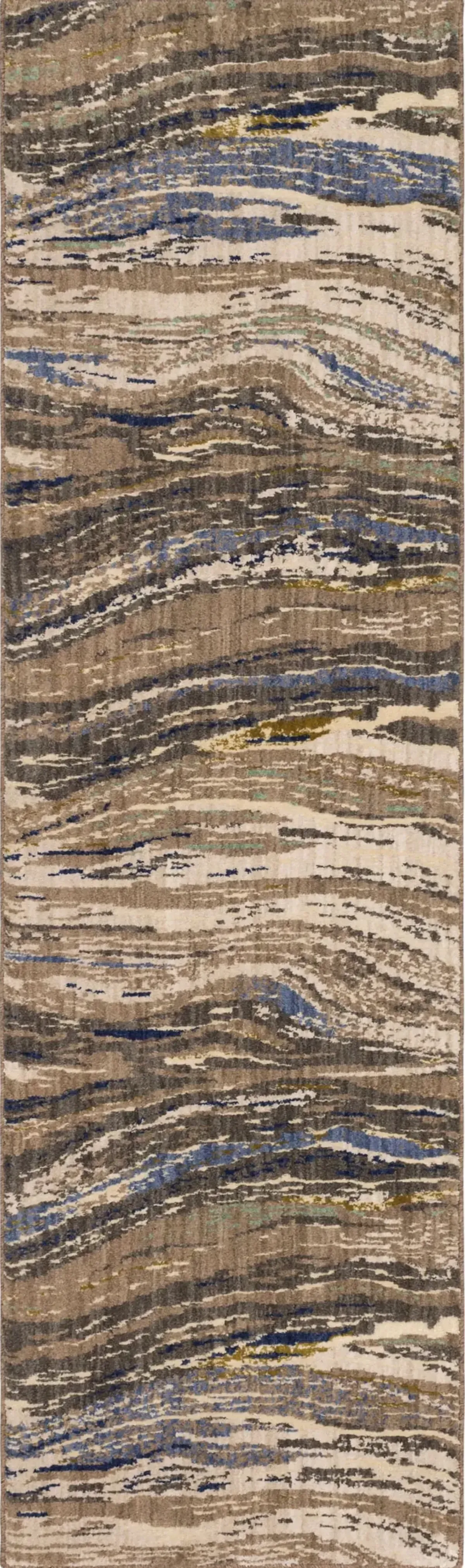 Enigma Continuum Smokey gray 2' 4" X 7' 10" Rug