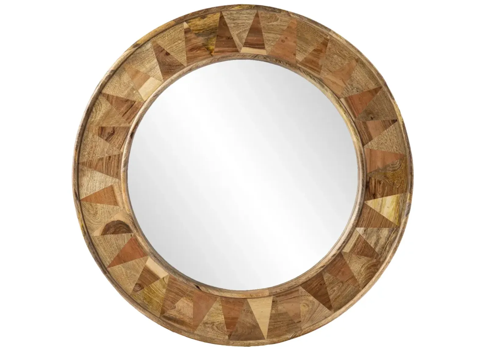 Edensor Round Decorative Mirror