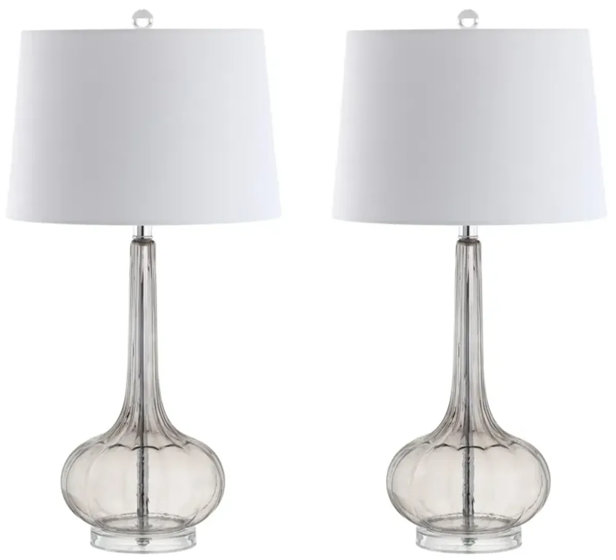 Bette Glass Teardrop LED Table Lamp (Set of 2)