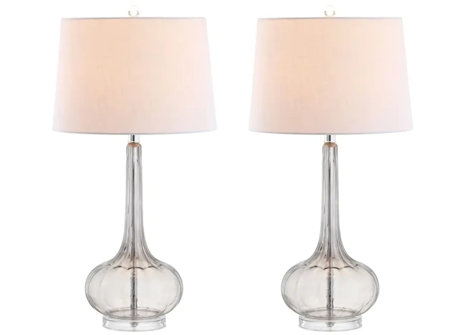 Bette Glass Teardrop LED Table Lamp (Set of 2)