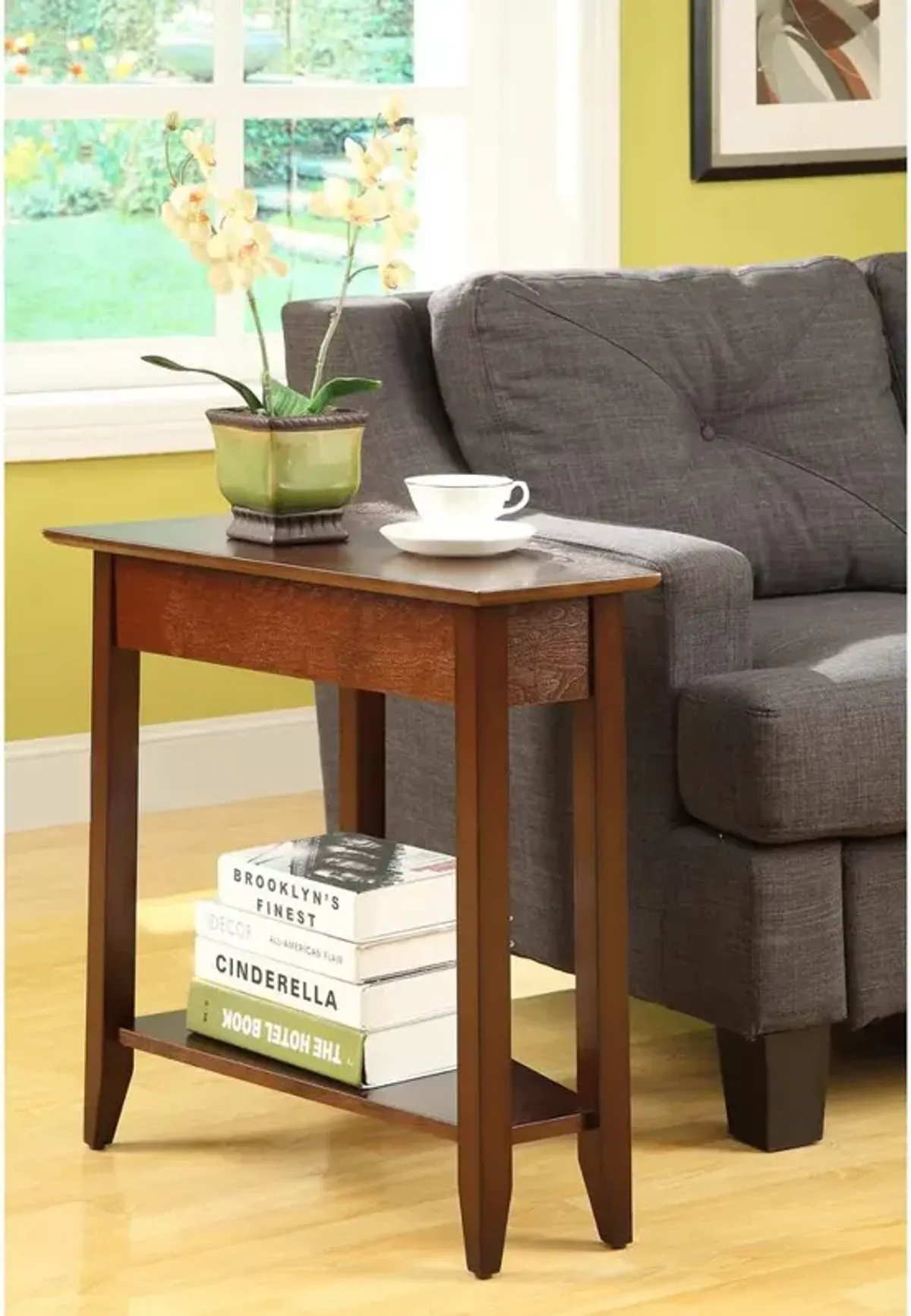 Convience Concept, Inc. American Heritage Wedge End Table