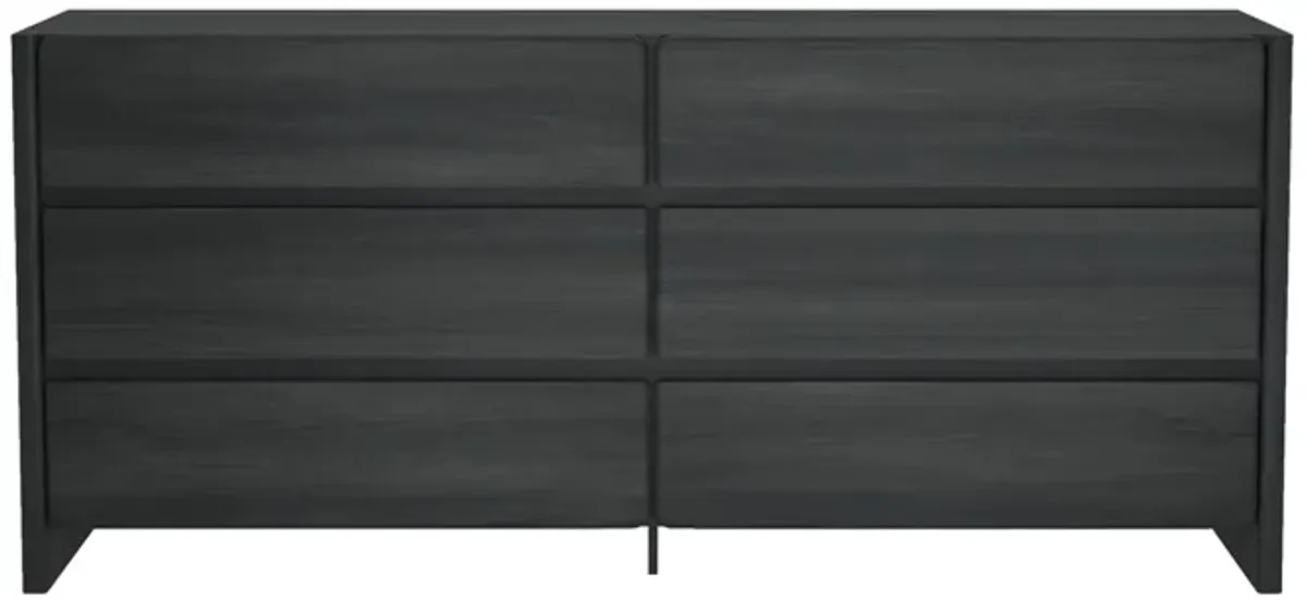 Linda Grey Double Wide Dresser