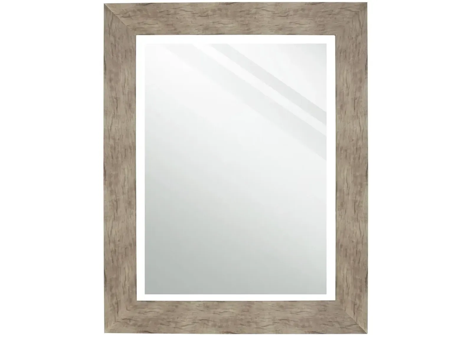 Square Mirror With Barnwood