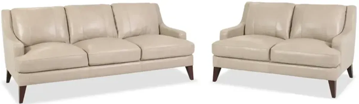 Manhattan Two-Piece Sofa Set in Pebble