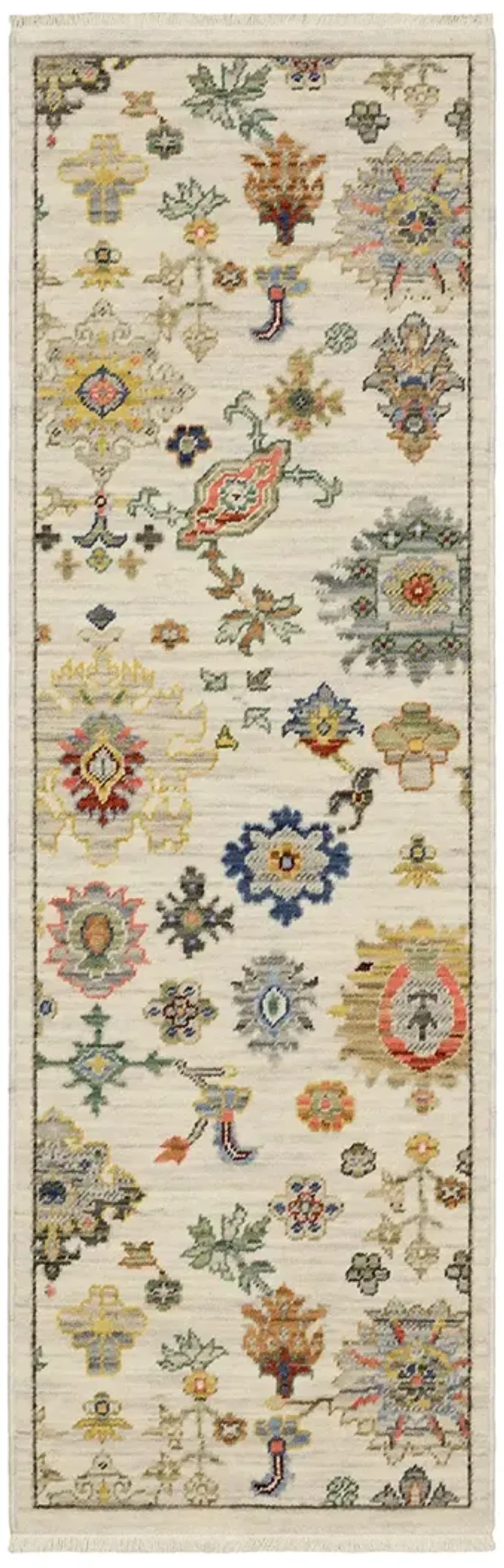 Lucca 2' x 6' Ivory Rug