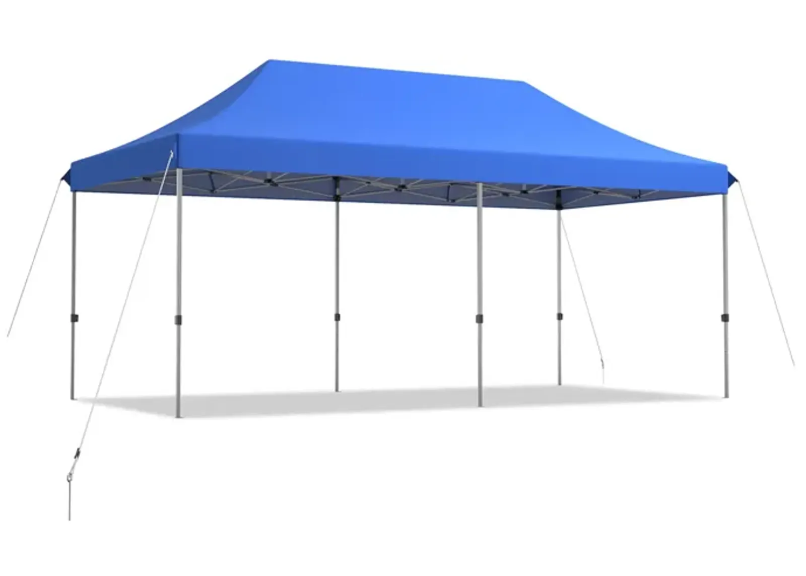 Adjustable Folding Heavy-Duty Sun Shelter with Carrying Bag for Outdoor Events and Beach Days