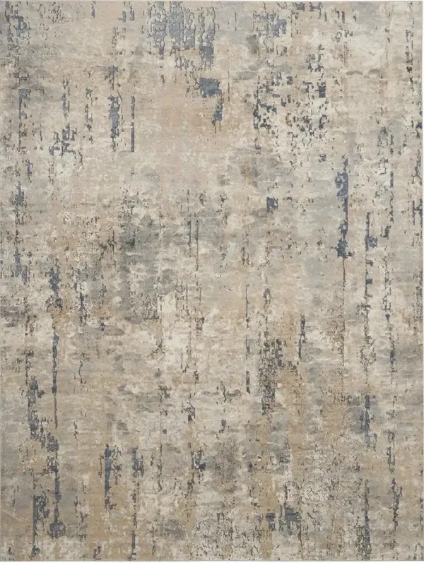 Quarry QUA01 Beige/Gray 12' x 15' Rug