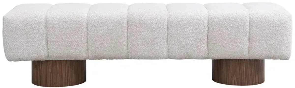 Merax Upholstered Dining Bench Ottoman