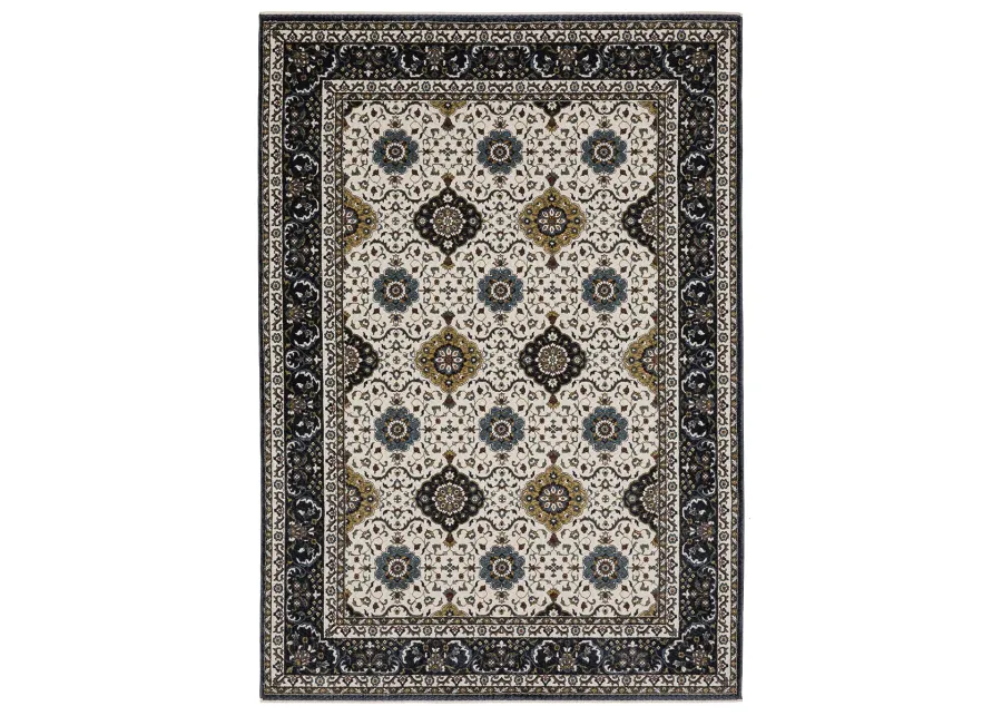 Vivian 2'3" x 7'6" Ivory Rug