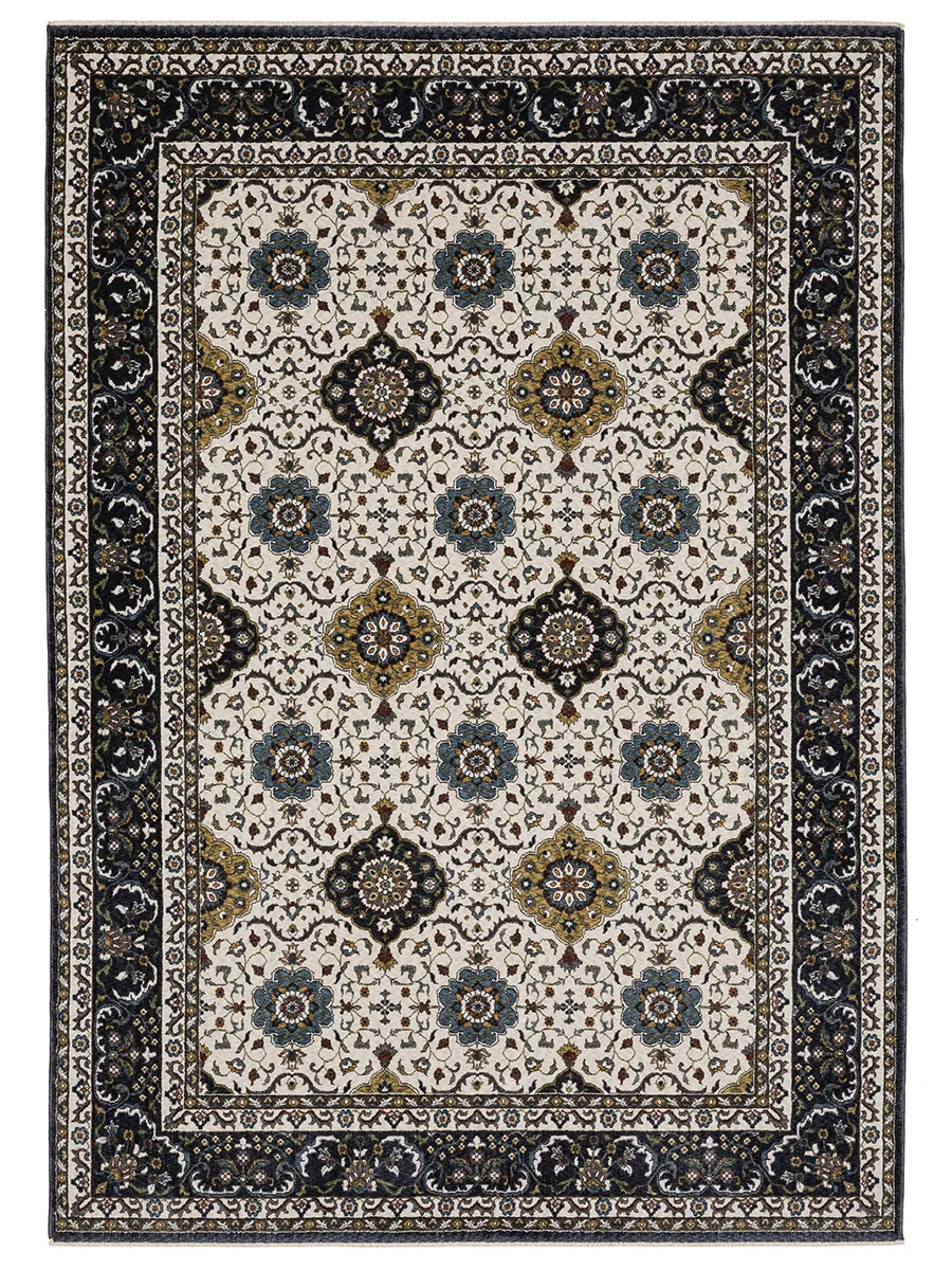 Vivian 2'3" x 7'6" Ivory Rug