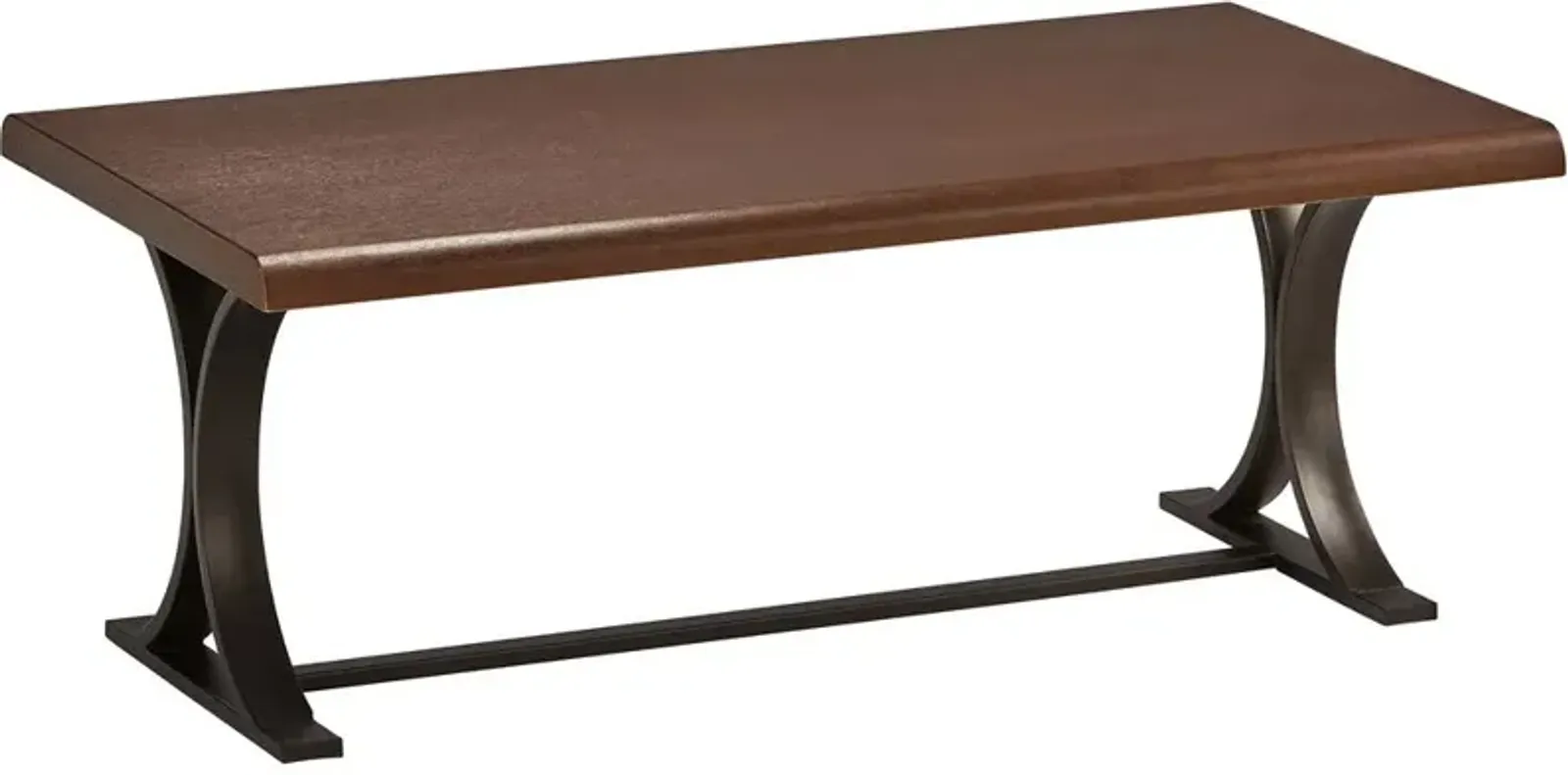 Hamburg Contemporary Contemporary MDF/Metal Coffee Table