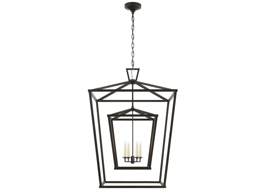 Darlana X-Lrg Dbl Cage Lantern