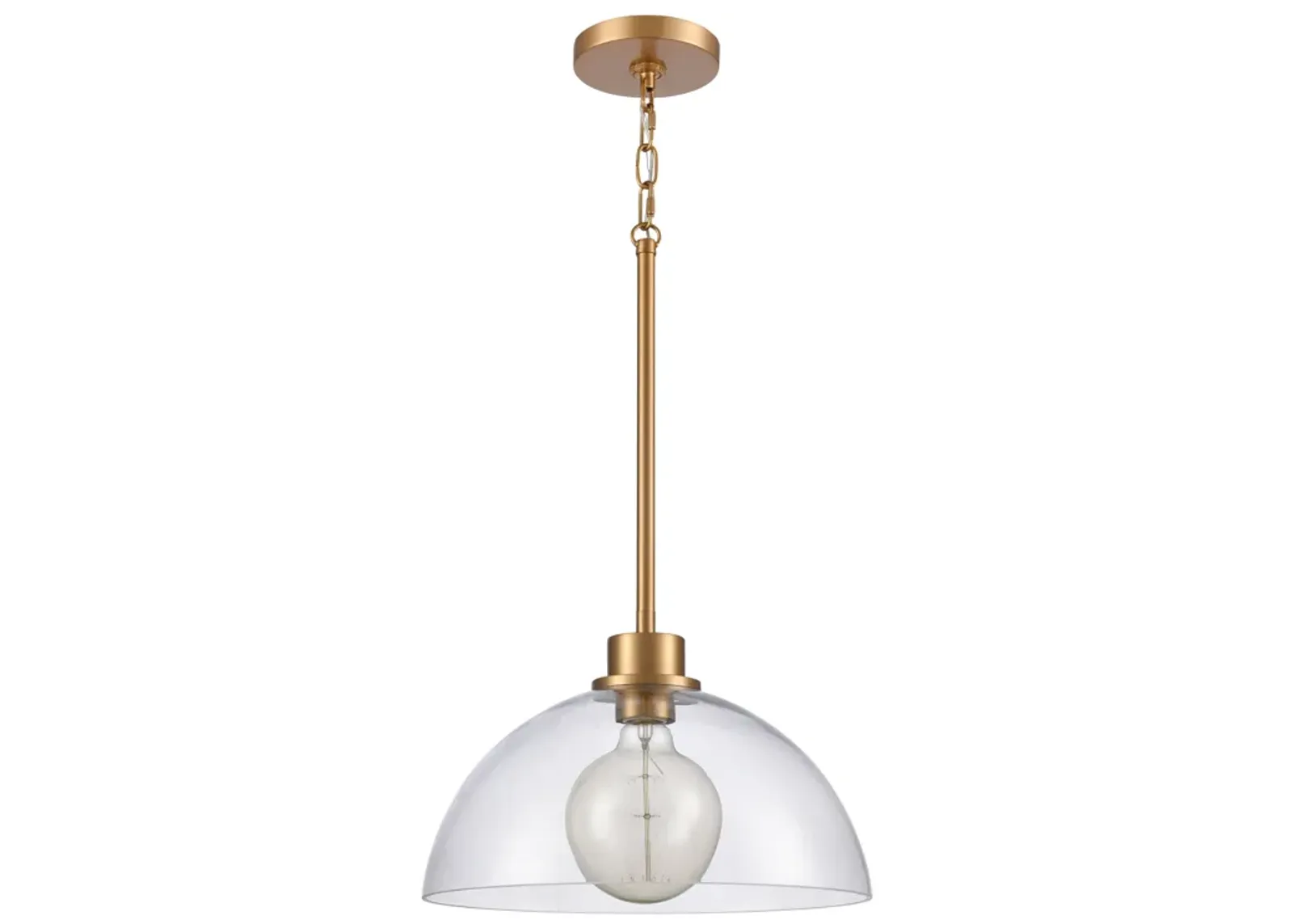 Julian 14'' Wide Gold 1-Light Pendant