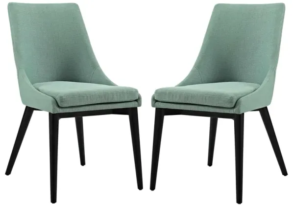Viscount Dining Side Chair Fabric Set of 2