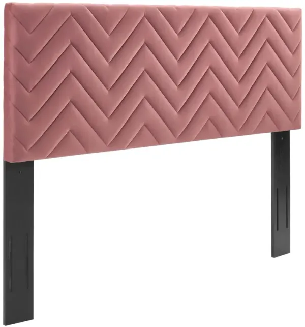 Modway - Mercy Chevron Tufted Performance Velvet Full/Queen Headboard