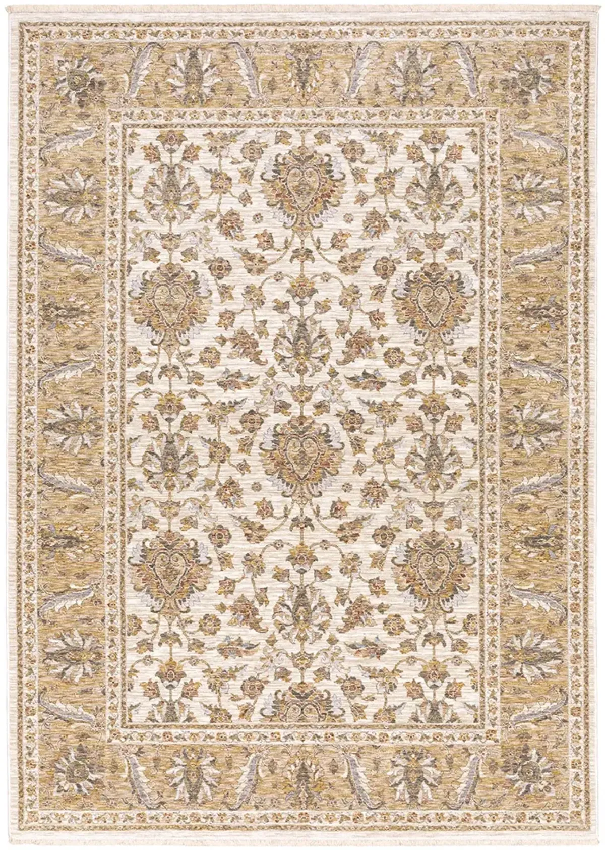 Maharaja 2' x 3' Ivory Rug