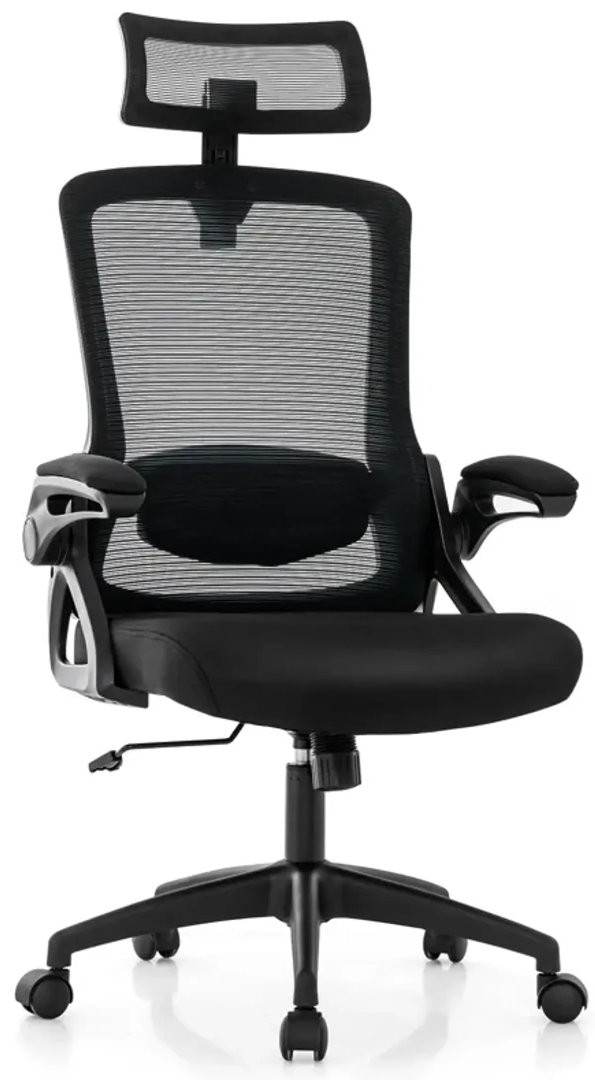 Adjustable Swivel Task Chair Ergonomic Office Chair with Adjustable Lumbar Support