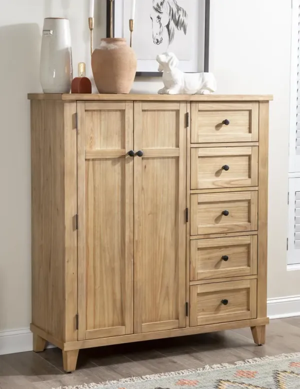 XXX's and OOO's Door Drawer Chest