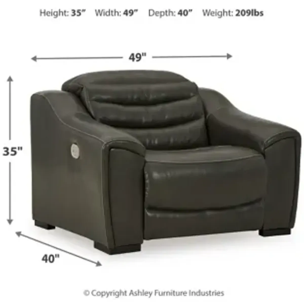 Center Line Power Recliner