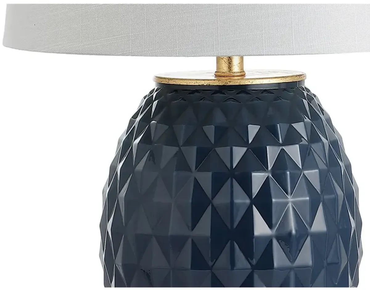 Diamond LED Glassmetal Table Lamp